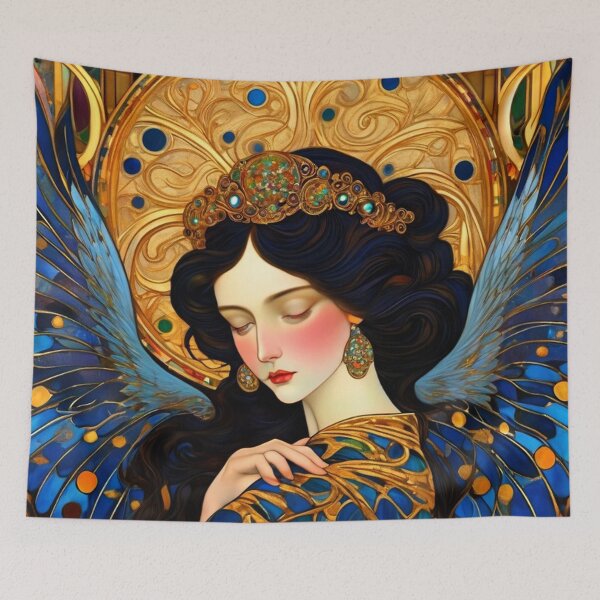 Item preview, Abstract Angel Art designed and sold by TheDarkWardrobe.