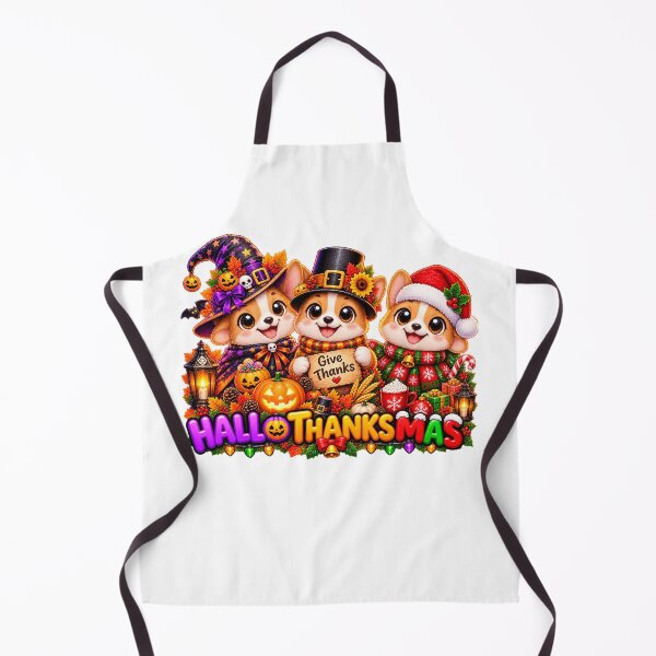 Item preview, Cute Corgi Halloween Thanksgiving Christmas designed and sold by QuiteOrbit.