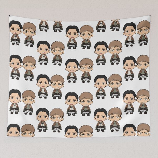 Item preview, Jean Marco Aot Kirstein Bodt Bott Cute Anime Duo Scout Sticker designed and sold by Sa-Villa.