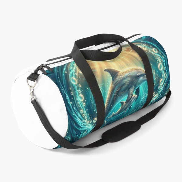 Item preview, Mother & Baby Dolphin — Divine Light Blessing, Tatau Ocean Art designed and sold by Hawaii26.