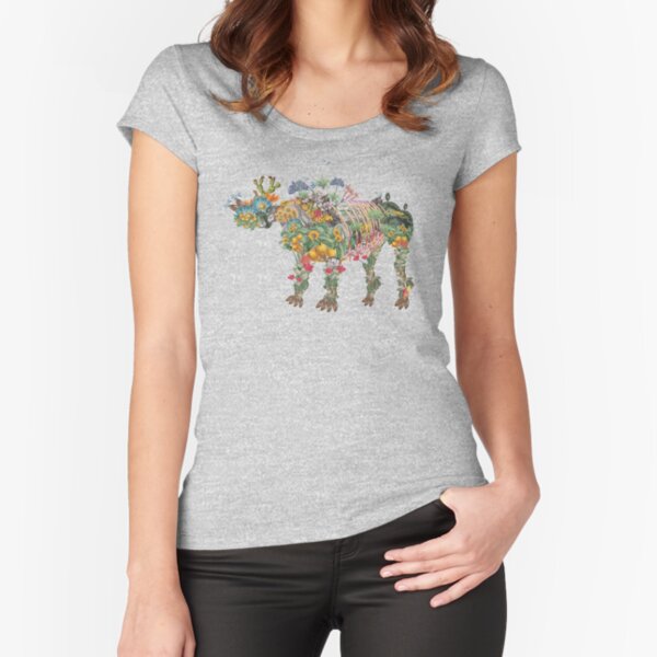 Ancient Growth Fitted Scoop T-Shirt