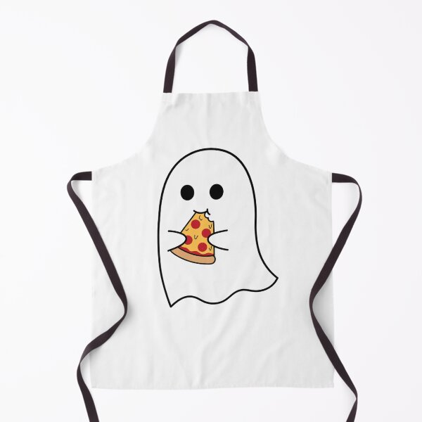 Item preview, Cute Ghost Eating Pizza designed and sold by wingoo22.