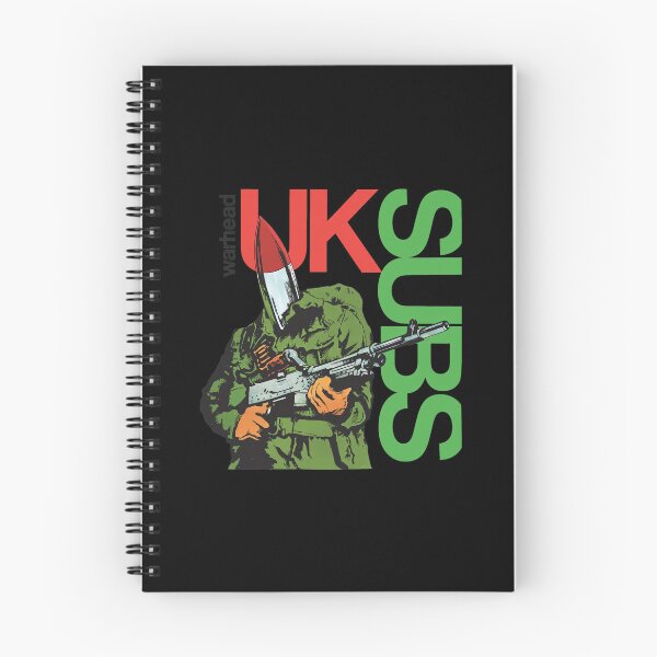 Item preview, UK SUBS Warhead Punk Rock Music Art designed and sold by SANDRAMARSHAL.