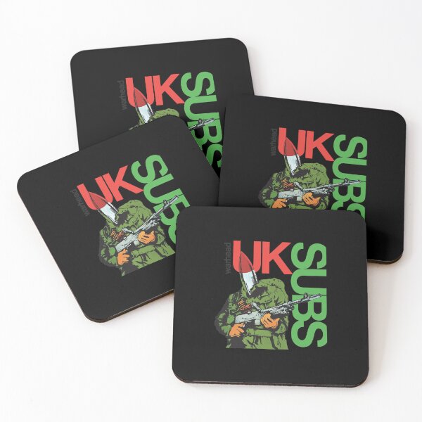 Item preview, UK SUBS Warhead Punk Rock Music Art designed and sold by SANDRAMARSHAL.