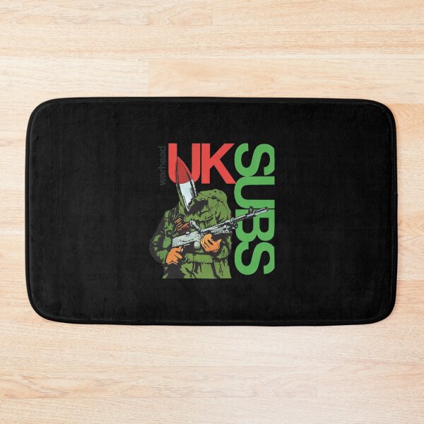 Item preview, UK SUBS Warhead Punk Rock Music Art designed and sold by SANDRAMARSHAL.