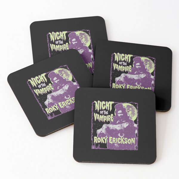 Item preview, Night of the Vampire Roky Erickson  Art designed and sold by SANDRAMARSHAL.