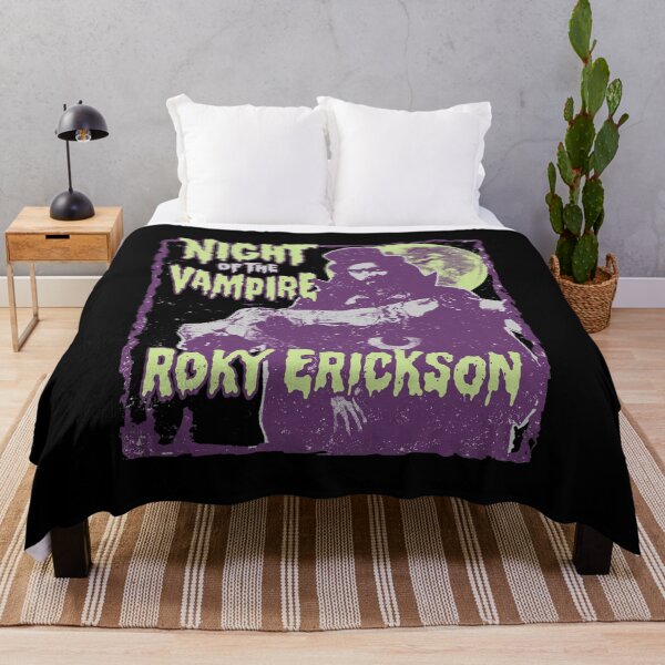Item preview, Night of the Vampire Roky Erickson Art designed and sold by SANDRAMARSHAL.
