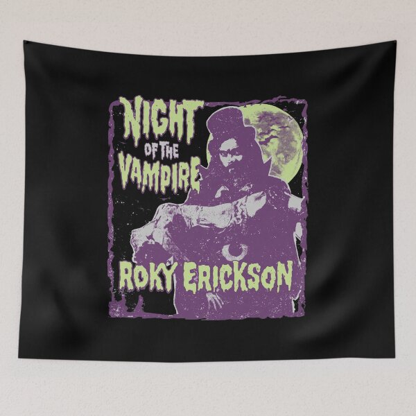 Item preview, Night of the Vampire Roky Erickson  Art designed and sold by SANDRAMARSHAL.