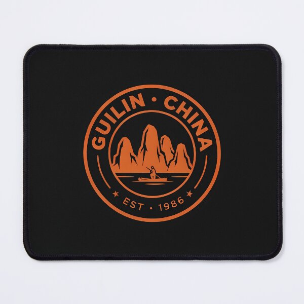 Item preview, Guilin Karst Mountains Crest — China Circular Badge Logo designed and sold by Shutter-Dragon.