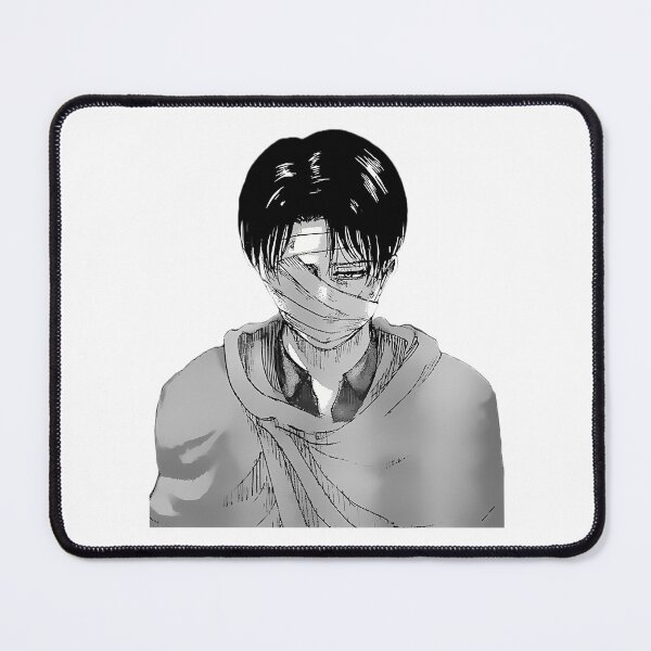 Item preview, Levi Ackerman Sad Stickers designed and sold by Sa-Villa.