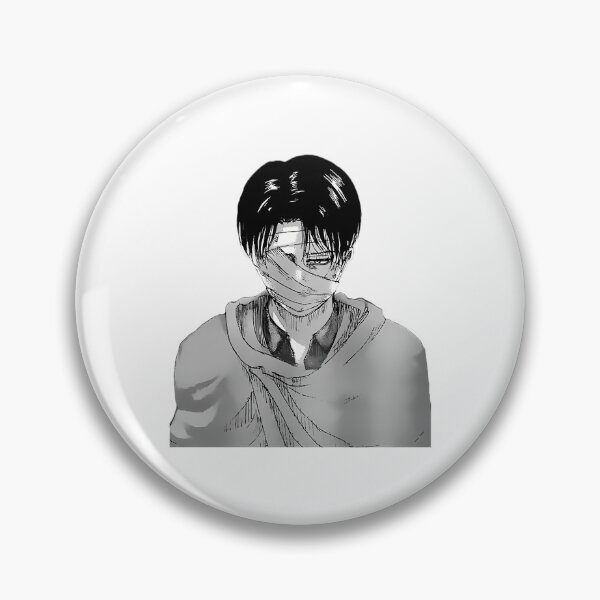 Item preview, Levi Ackerman Sad Stickers designed and sold by Sa-Villa.