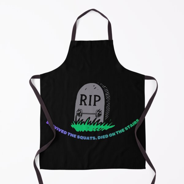 Item preview, Funny Leg Day Tombstone R.I.P Squats Workout Humor designed and sold by Mircea786.