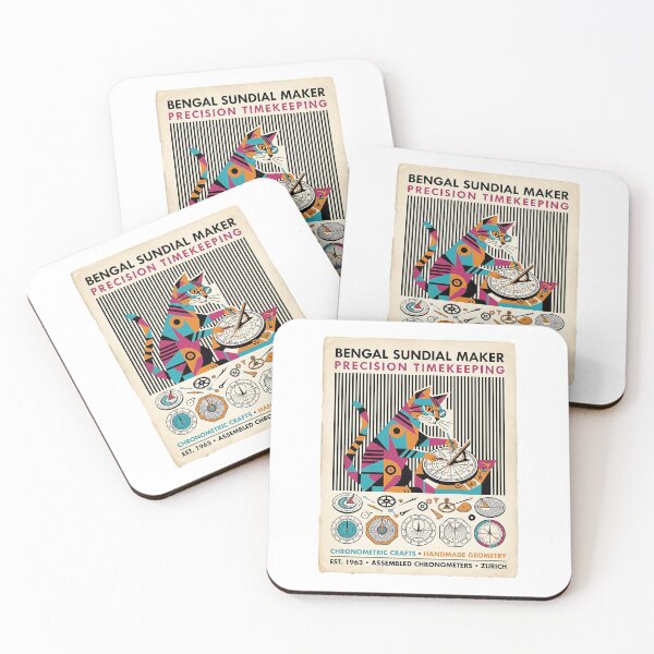 Item preview, Bengal Cat Sundial Maker designed and sold by PictoVibe.