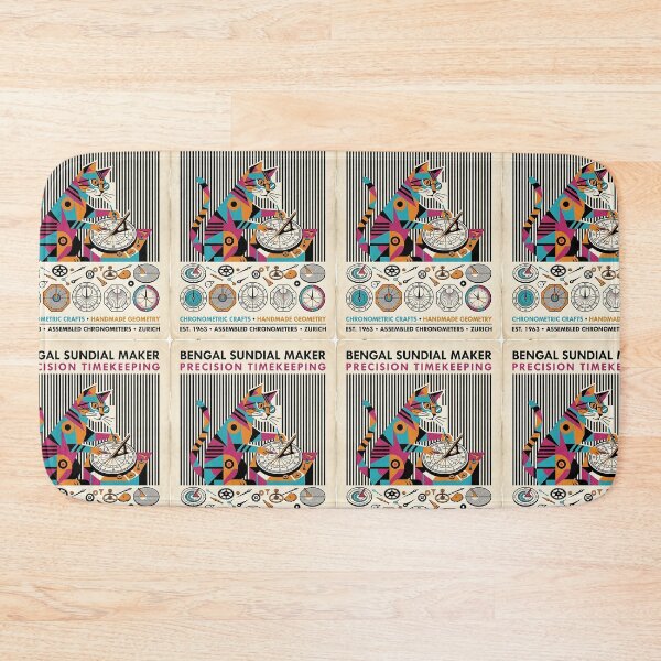 Item preview, Bengal Cat Sundial Maker designed and sold by PictoVibe.