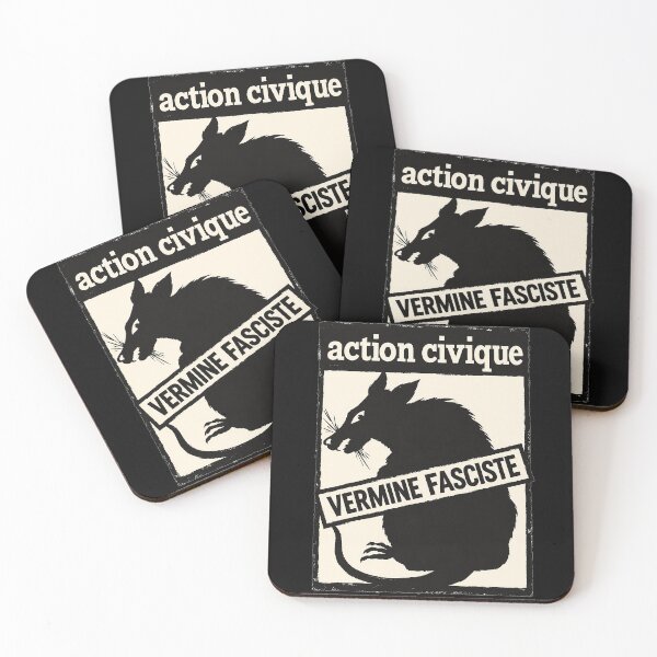 Item preview, Action Civique_ Vermine Fasciste designed and sold by nasr-say.
