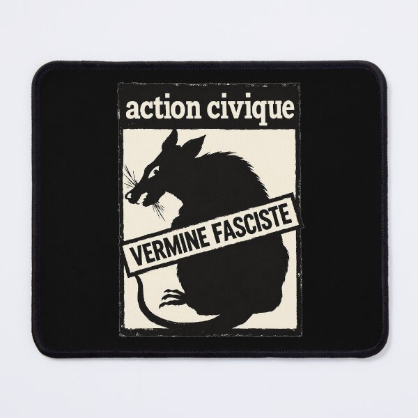 Item preview, Action Civique_ Vermine Fasciste designed and sold by nasr-say.