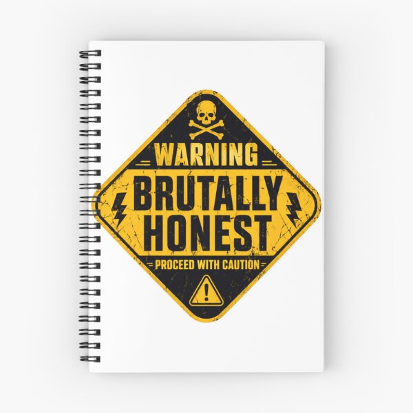 Item preview, Warning Brutally Honest Proceed With Caution Personality Humor Statement designed and sold by HumansStuck12.