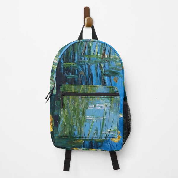 Item preview, Water Lilies by Claude Monet Fan Art Watercolor Painting Vintage Botanical Floral Flowers Nature Digital Illustration designed and sold by Matt_Smith.