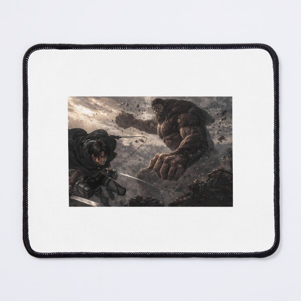 Item preview, Levi Vs Beast Titan Fan Art designed and sold by Sa-Villa.