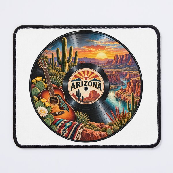 Item preview, Arizona Vinyl Record designed and sold by Whimspired By Paxx.