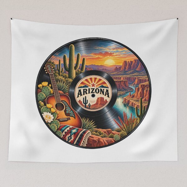 Item preview, Arizona Vinyl Record designed and sold by Whimspired By Paxx.