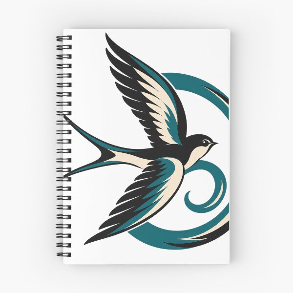 Item preview, Original Swallow Spiral Flight Emblem designed and sold by S06PMarketing.