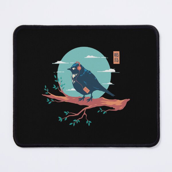 Item preview, Lofi Bird Listening to Music designed and sold by SANDRAMARSHAL.