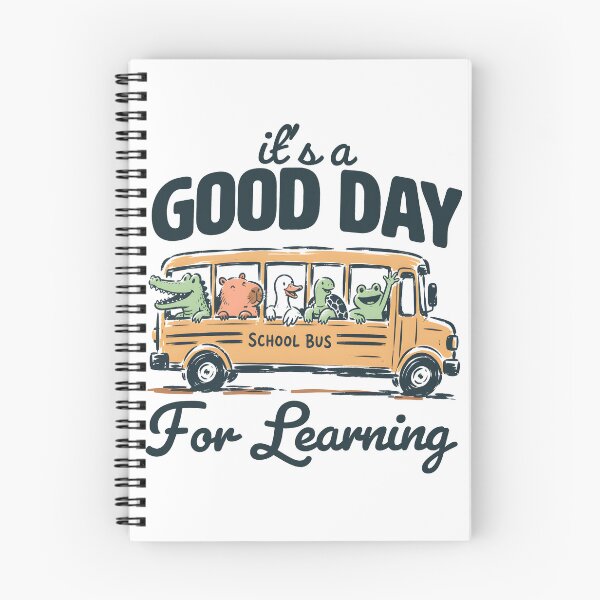 Item preview, It's A Good Day For Learning Cute School Bus Animals Teacher Graphic designed and sold by Lexalion.