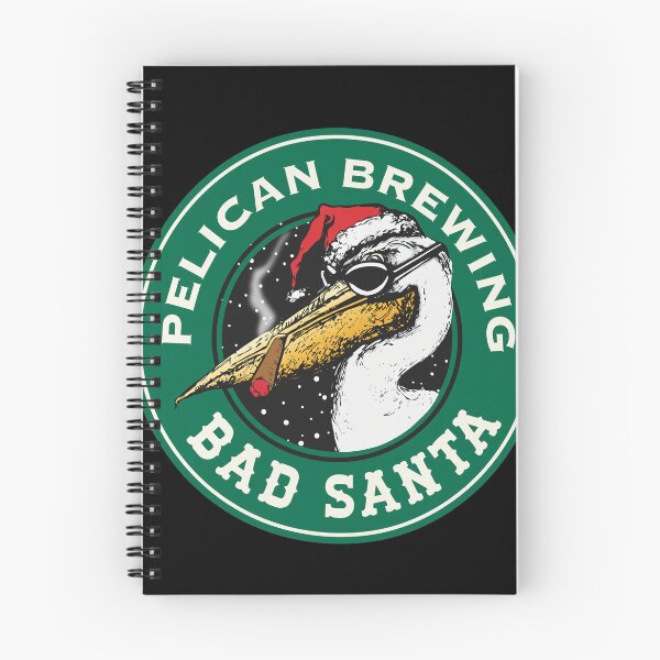 Item preview, Bad Santa Pelican Holiday Brewing Logo designed and sold by TIBAAGUIRRE.
