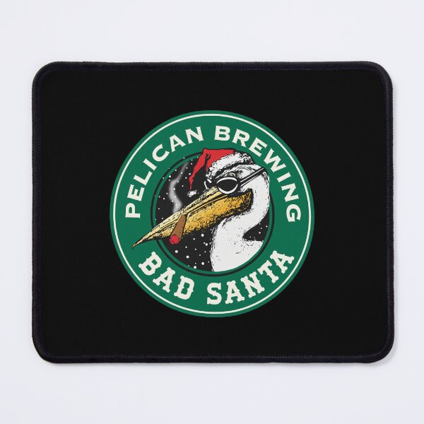 Item preview, Bad Santa Pelican Holiday Brewing Logo designed and sold by TIBAAGUIRRE.