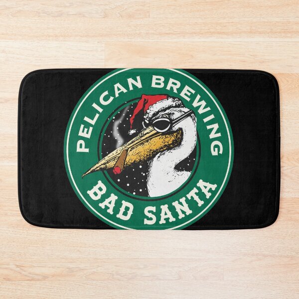 Item preview, Bad Santa Pelican Holiday Brewing Logo designed and sold by TIBAAGUIRRE.