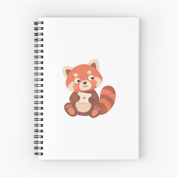 Item preview, Red Panda with a Tiny Envelope designed and sold by The-Art-of-D.