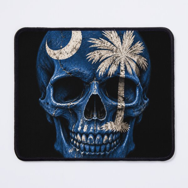 Item preview, South Carolina Flag Skull designed and sold by WilAugusta.