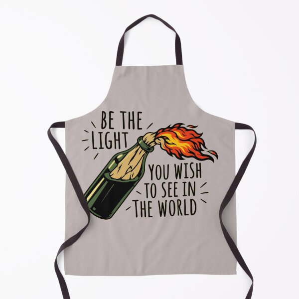 Item preview, be The Light You Wish To See In This World Molotov Cocktail designed and sold by nasr-say.