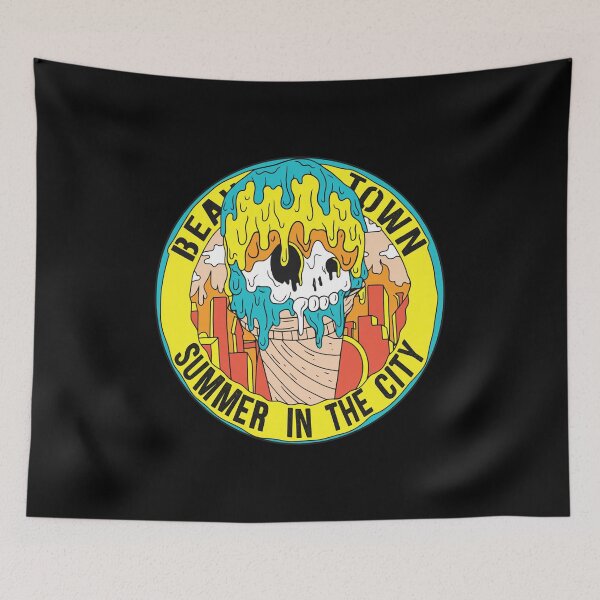 Item preview, Beavertown Summer In The City Melting Skull designed and sold by TIBAAGUIRRE.