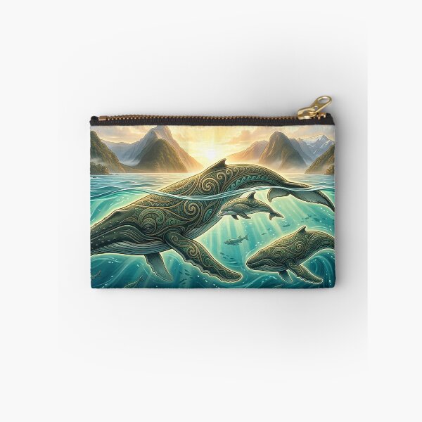Item preview, Guardians of the Fjords — Whale and Dolphins designed and sold by Hawaii26.