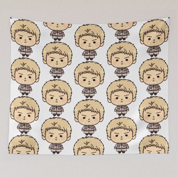 Item preview, Reiner Aot Titan Anime Final Season Scout Warrior Sticker designed and sold by Sa-Villa.