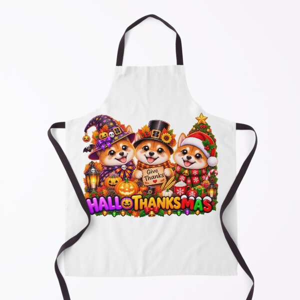 Item preview, Shiba Inu Dog Halloween Thanksgiving Christmas designed and sold by QuiteOrbit.