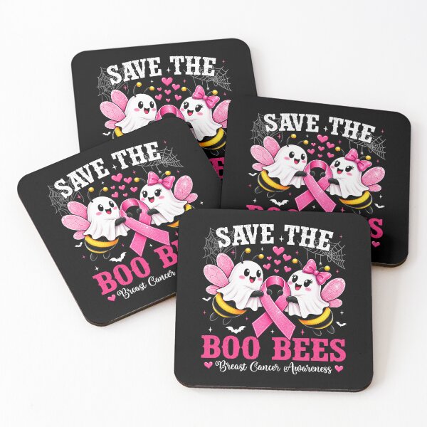 Item preview, Save The Boo Bees Breast Cancer Halloween Ghost Pink Ribbon designed and sold by thefirstbroo.