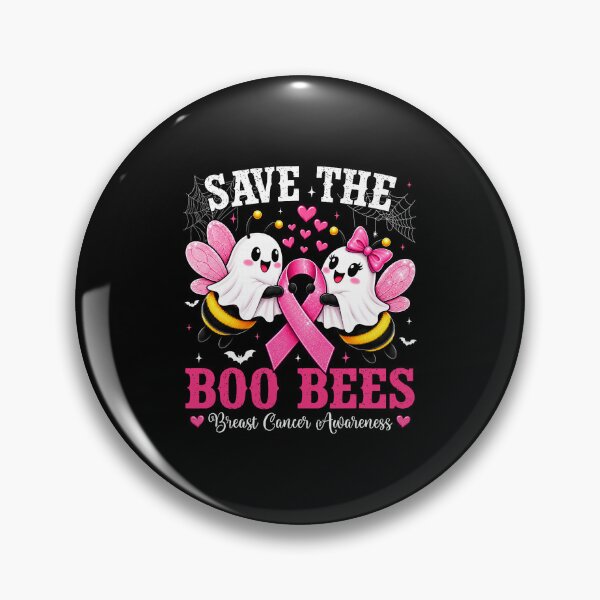Item preview, Save The Boo Bees Breast Cancer Halloween Ghost Pink Ribbon designed and sold by thefirstbroo.