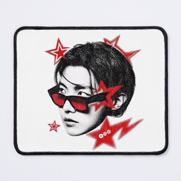 Item preview, BTS J-Hope Sunglasses Y2K Halftone Star Art designed and sold by moamaxshop.