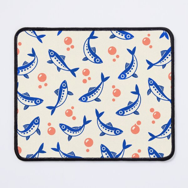 Item preview, Dancing Sardines Repeating Pattern Art designed and sold by S06PMarketing.