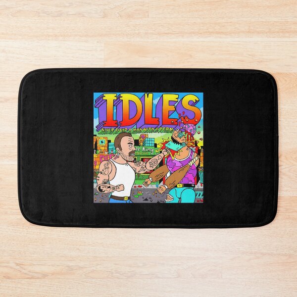 Item preview, Idles Never Fight A Man With A Perm designed and sold by ascot-whis.