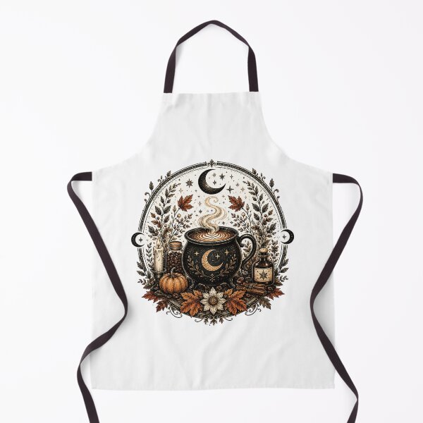 Item preview, Witchy Cauldron Coffee Celestial Moon Autumn Aesthetic designed and sold by FestivityFinds.