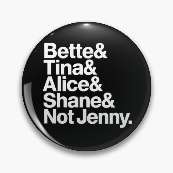 Item preview, Bette, Tina, Alice, Shane & Jenny Typography designed and sold by nasr-say.