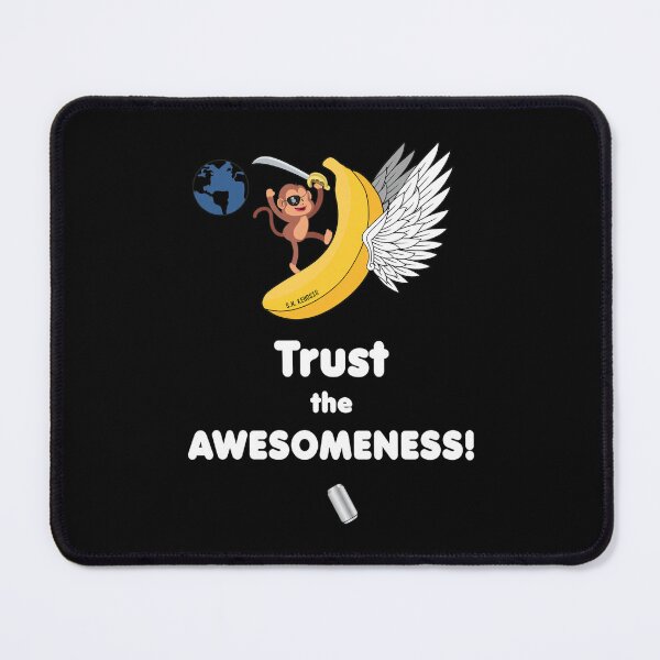 Item preview, Pirate Monkey Riding Flying Winged Banana designed and sold by TIBAAGUIRRE.