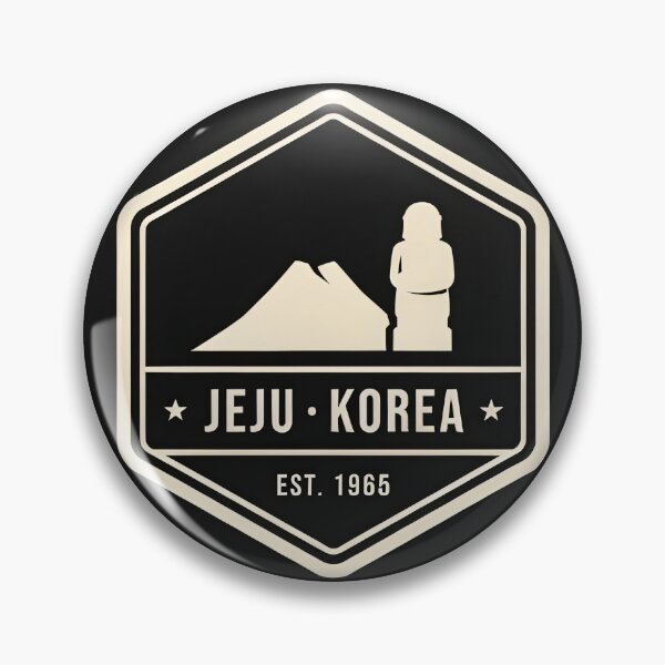 Item preview, Jeju Island Crest — Hexagon Badge Logo designed and sold by Shutter-Dragon.