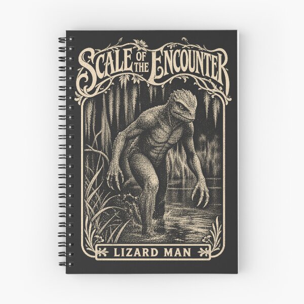 Item preview, Lizard Man, South Carolina, United States [Monochrome Photo Illustration] designed and sold by elektronen.