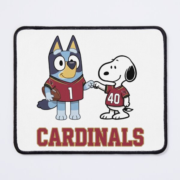 Item preview, Bluey And Snoopy Arizona Football Buddies designed and sold by DamianRoy88.