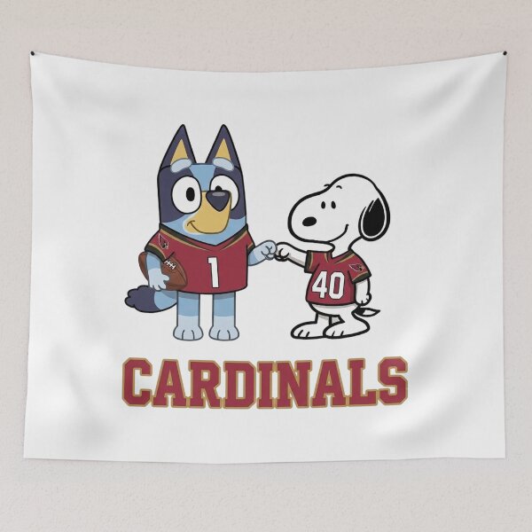 Item preview, Bluey And Snoopy Arizona Football Buddies designed and sold by DamianRoy88.